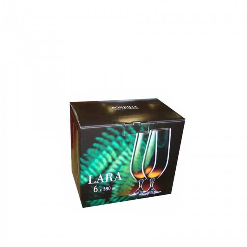 Copo com P Lara 38cl Pack 6