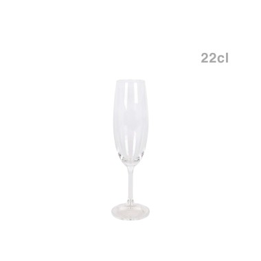 Copo Flute 22cl Pack 6