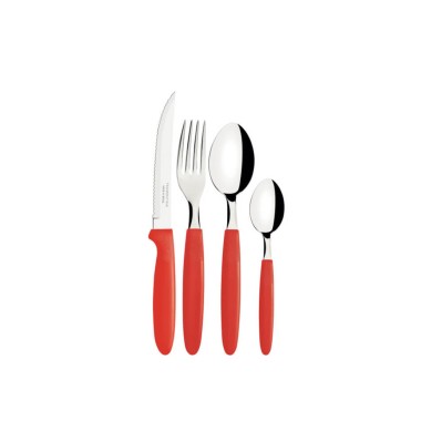 Faqueiro Inox Ipanema com Cabo 25 Peças 35X23.5X3.2cm