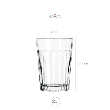 Copo Crisal Gal�o 22cl 7X10.5cm