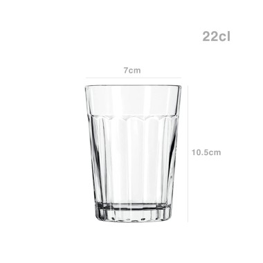 Copo Crisal Gal�o 22cl 7X10.5cm
