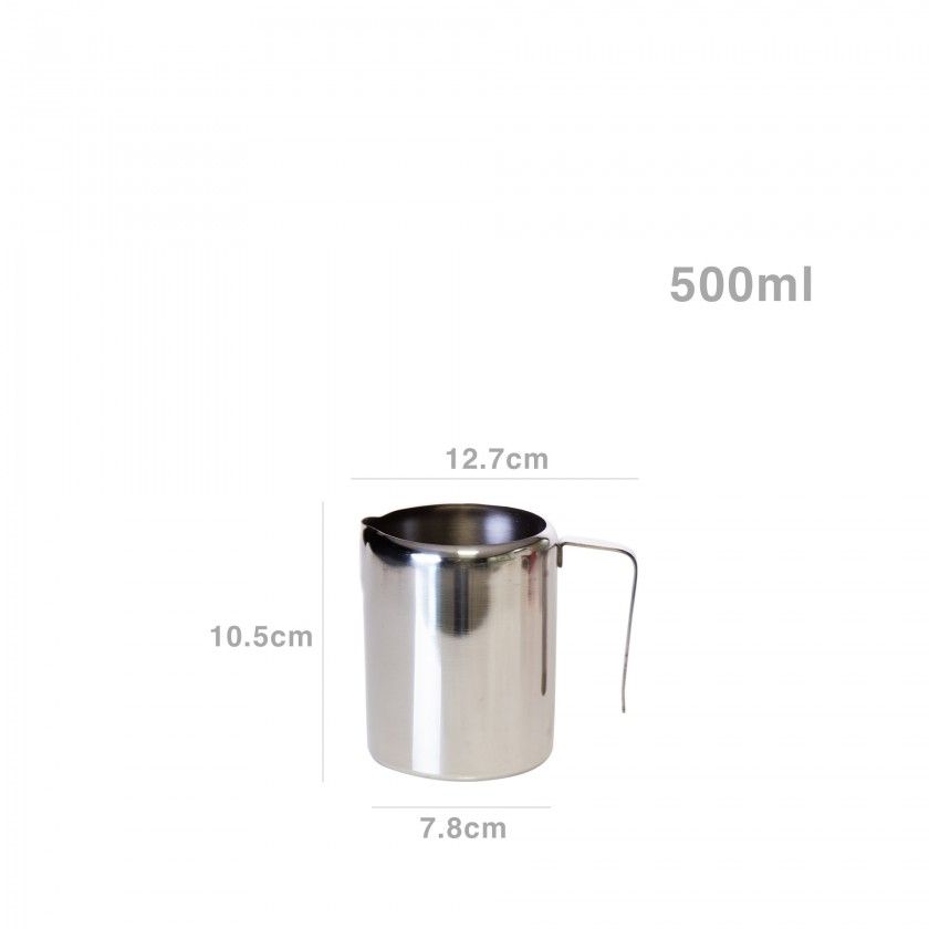 Leiteira Inox Ibiza 500ml 7.8X12.7X10.5cm Leiteira Inox Ibiza 500ml 7.8X12.7X10.5cm