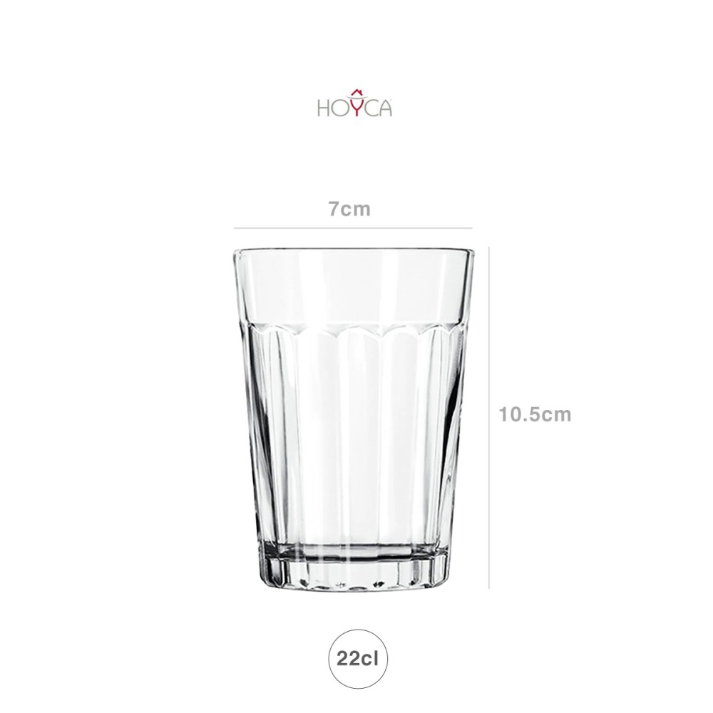 Copo Crisal Gal�o 22cl 7X10.5cm
