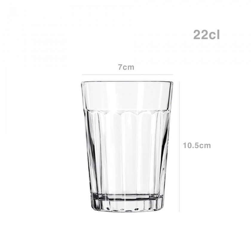 Copo Crisal Galo 22cl 7X10.5cm