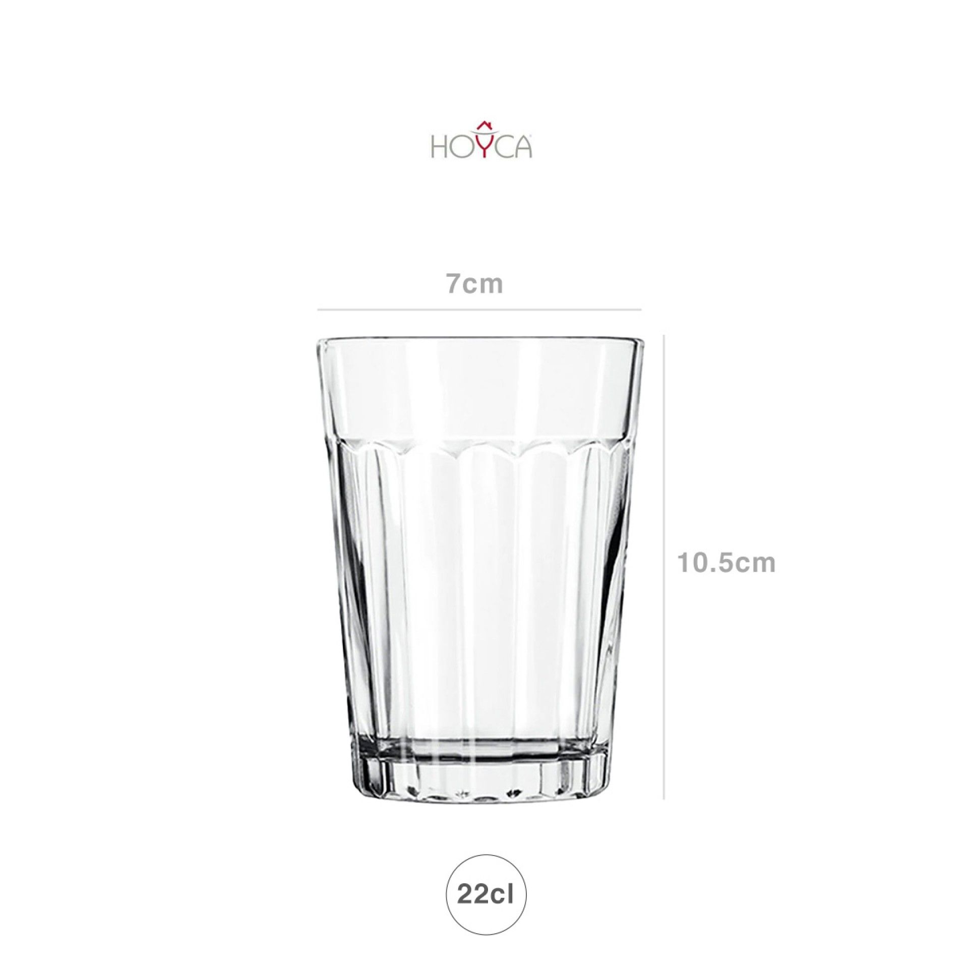 Copo Crisal Galão 22cl 7X10.5cm