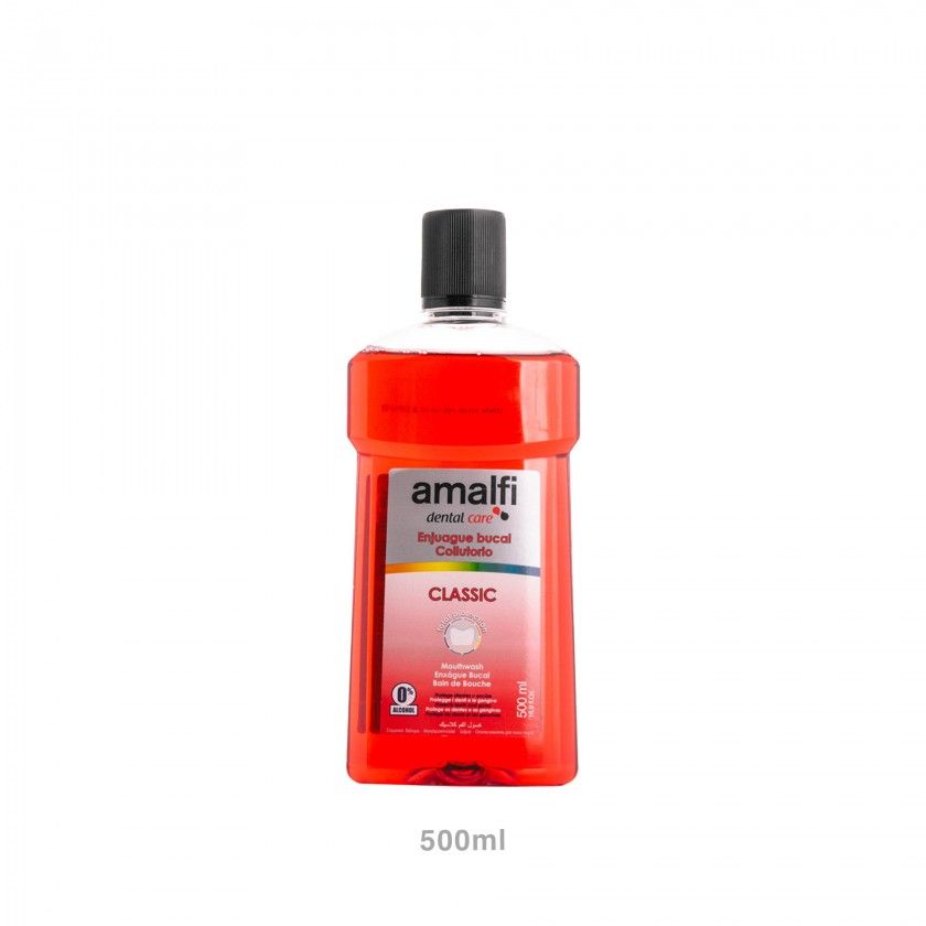Elixir Bucal Amalfi Clássico 500ml Elixir Bucal Amalfi Clássico 500ml