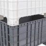 Contentor Palete Fechado Cinzento 250l 100X60X65cm Contentor Palete Fechado Cinzento 250l 100X60X65cm