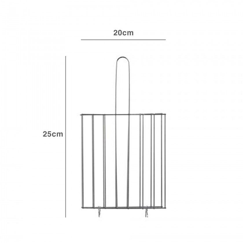 Grelha Sardinha Inox N.3 20X25CM Grelha Sardinha Inox N.3 20X25CM