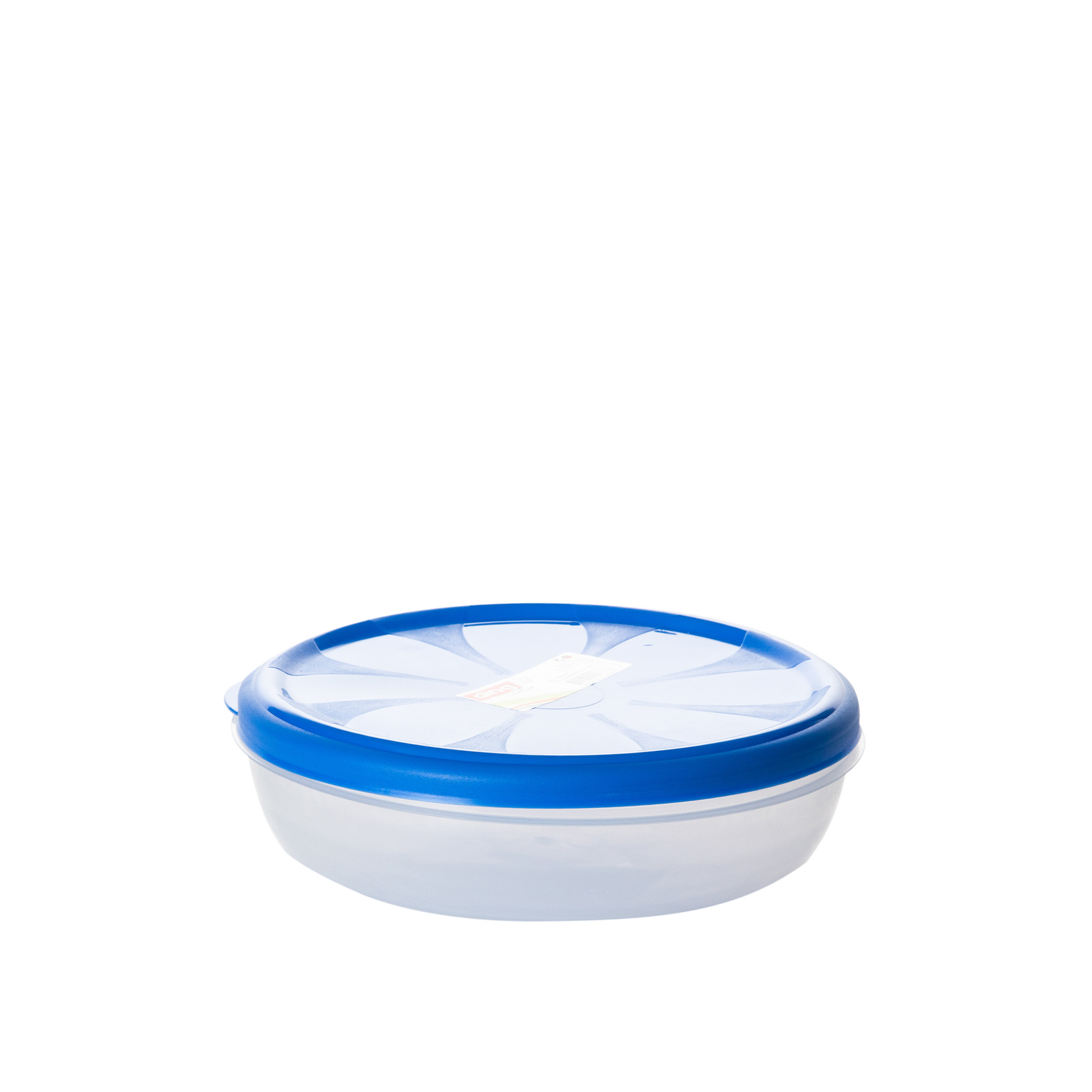 Caixa Hermética Ding Plástico Light Rendodo Incolor 1500ml