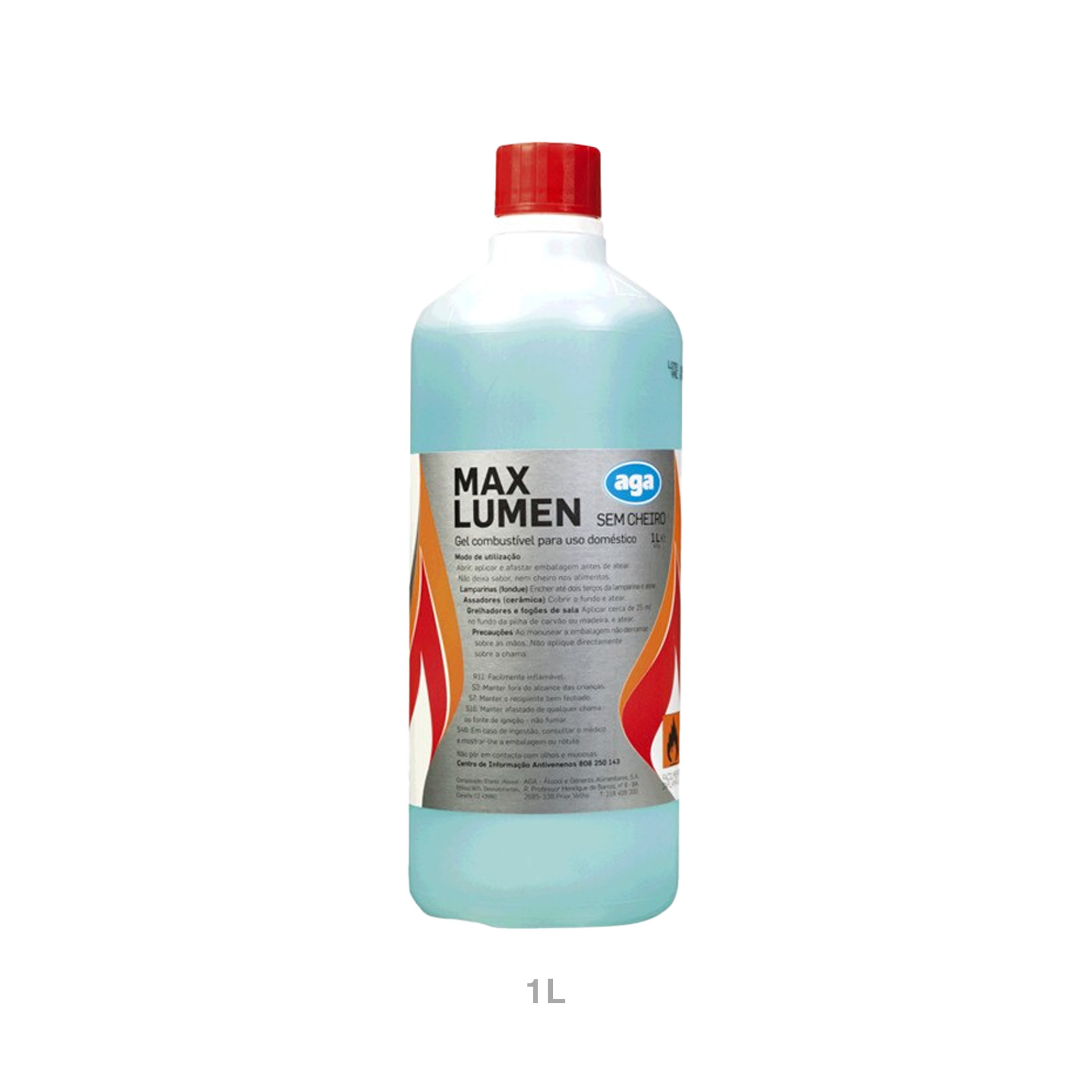 Gel Combustível Max Lumen Garrafa