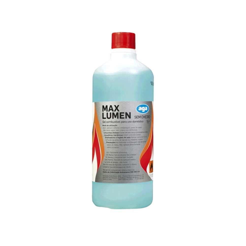 Gel Combustível Max Lumen Garrafa
