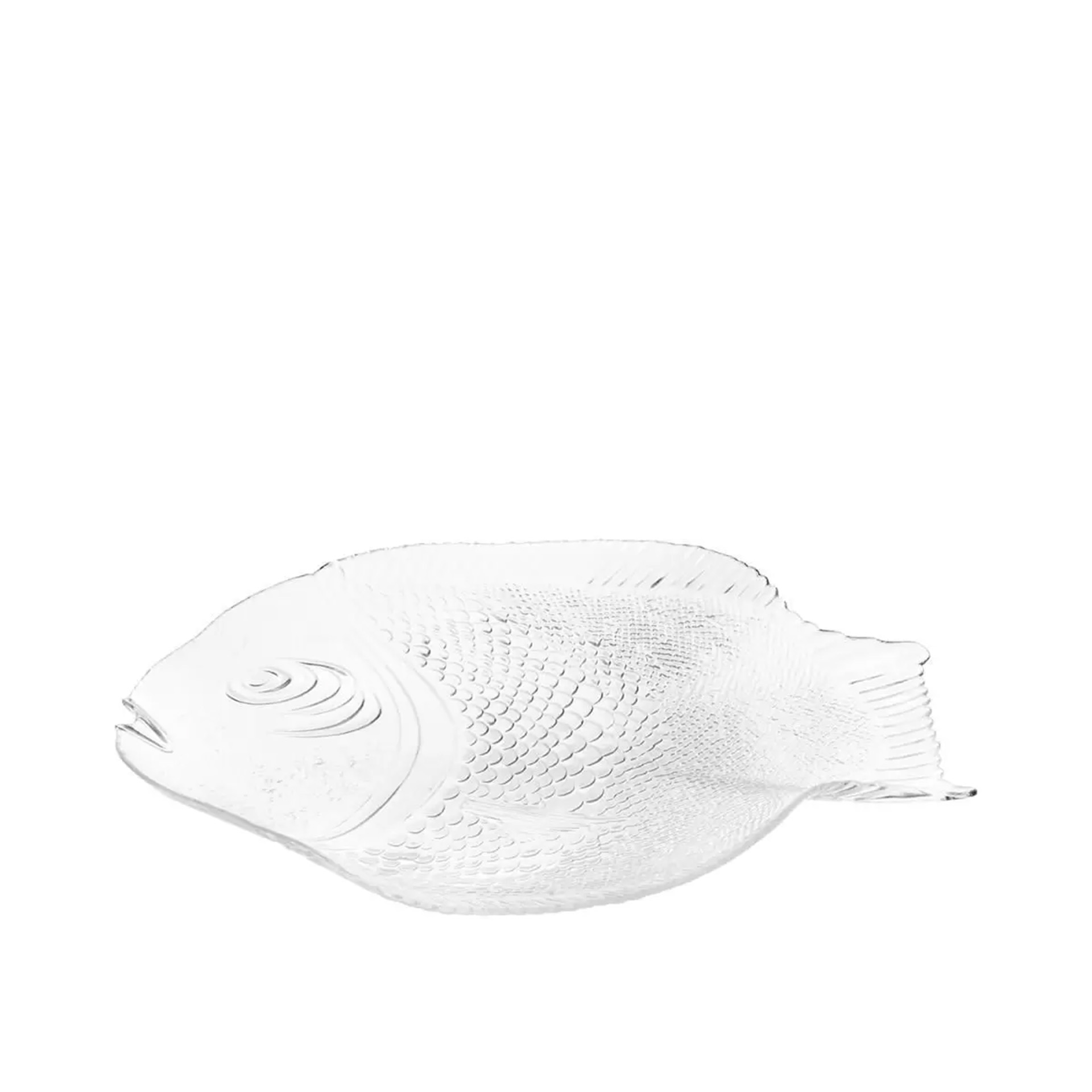 Prato Vidro Marine Peixe 36X25cm