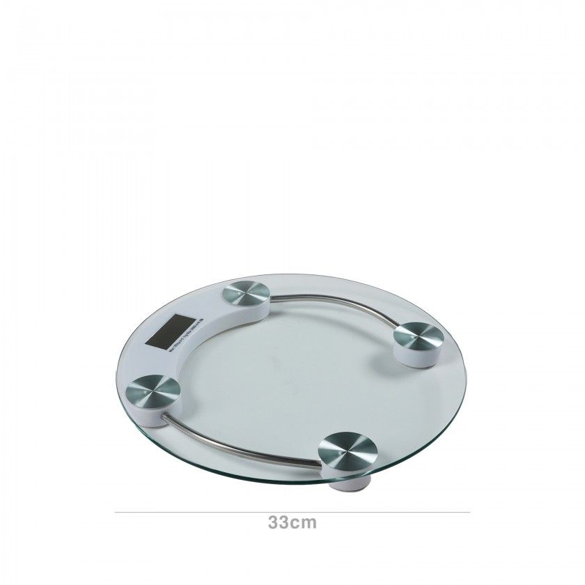 Balança Digital Wc 180kg 33X33X0.5cm Balança Digital Wc 180kg 33X33X0.5cm