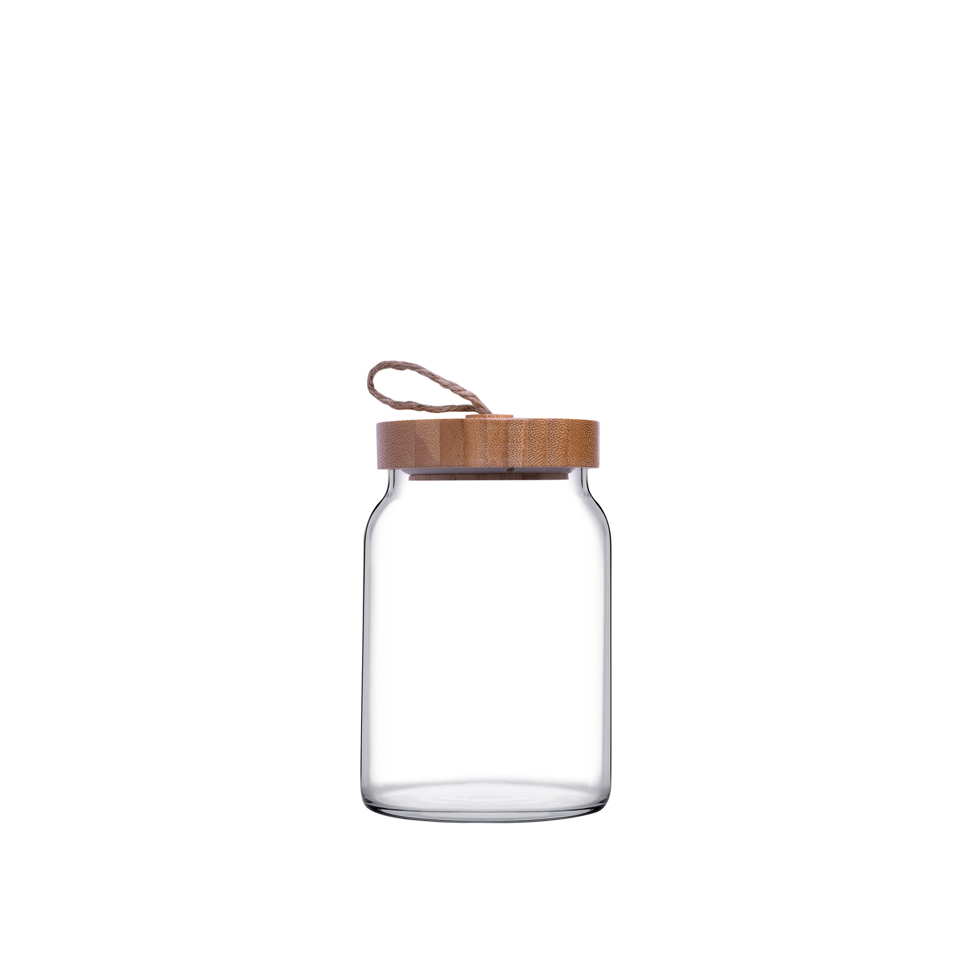 Frasco Hermético Pasabahçe Woody 860ml 10X10X13.8cm