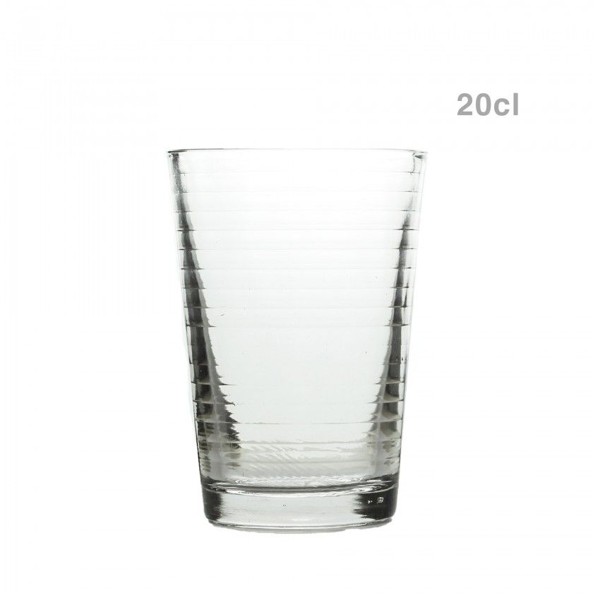 Copo Vidro Lynea sem Pé 200ml Pack 6 Copo Vidro Lynea sem Pé 200ml Pack 6