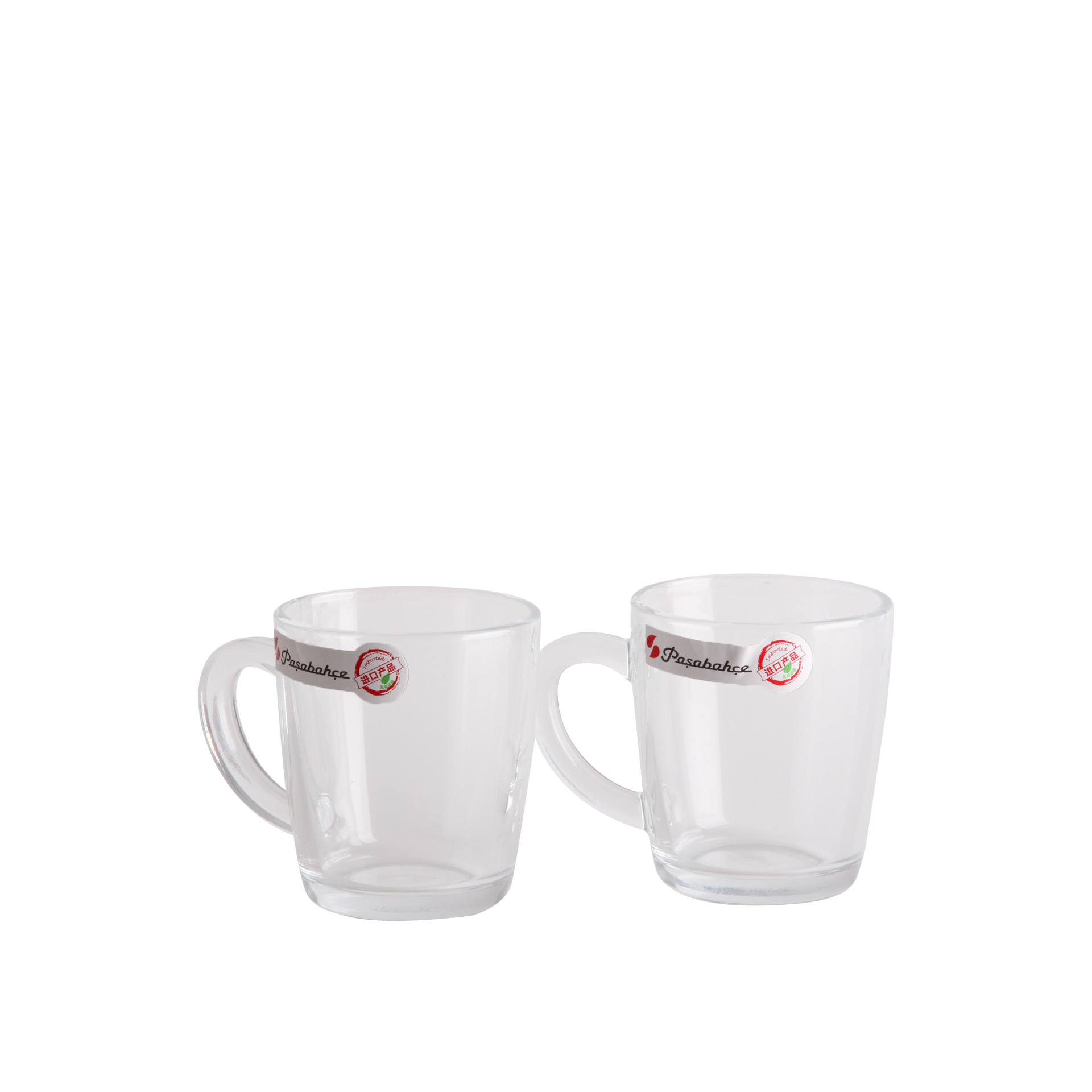 Caneca com Asa Basic 340ml 8.9X10cm Pack 2