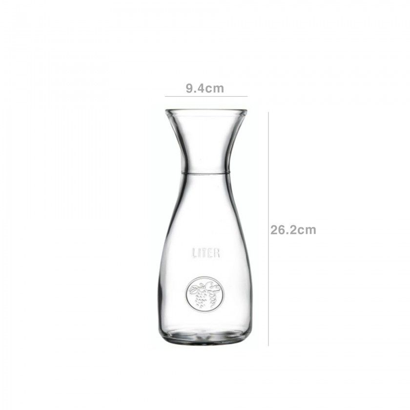 Decanter Vidro Bacchus 1000ml 9.4X26.2cm