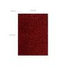 Folha Esponja Eva Glitter Vermelho 50X70X2mm