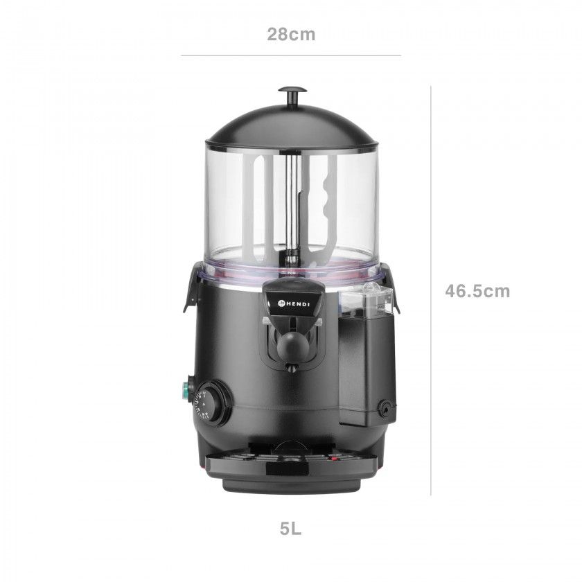 Dispensador Chocolate Quente 5l 41X28X46.5cm