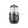 Dispensador Chocolate Quente 5l 41X28X46.5cm Dispensador Chocolate Quente 5l 41X28X46.5cm