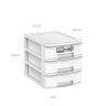 Caixa Organizadora Bamboo A4 3 Gavetas 35X26X28cm Caixa Organizadora Bamboo A4 3 Gavetas 35X26X28cm