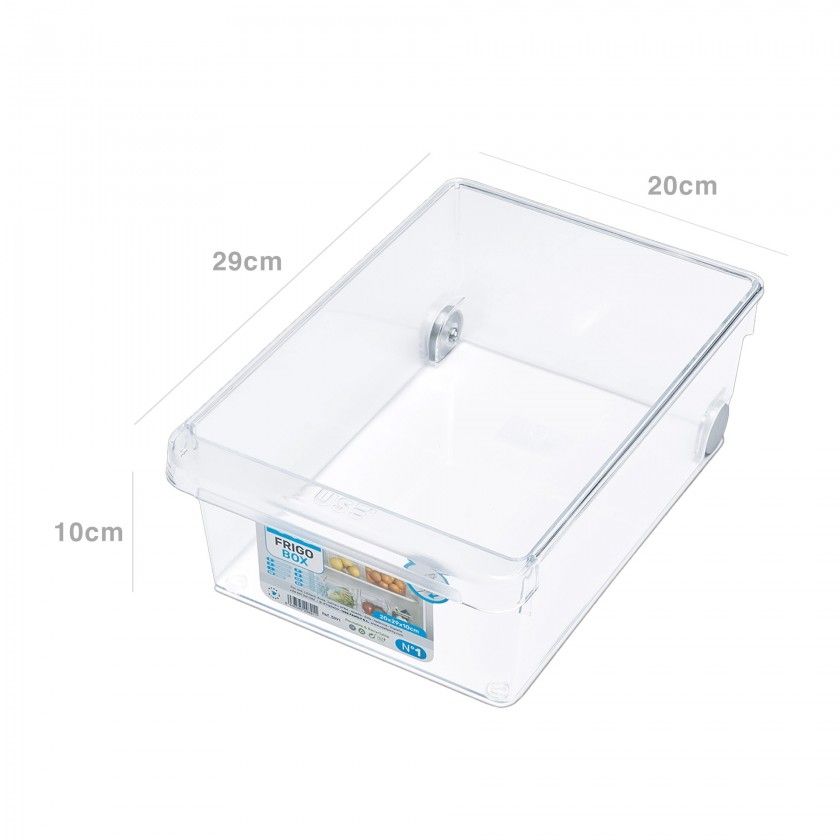 Caixa Organizadora Nevera Frigo Box Transparente