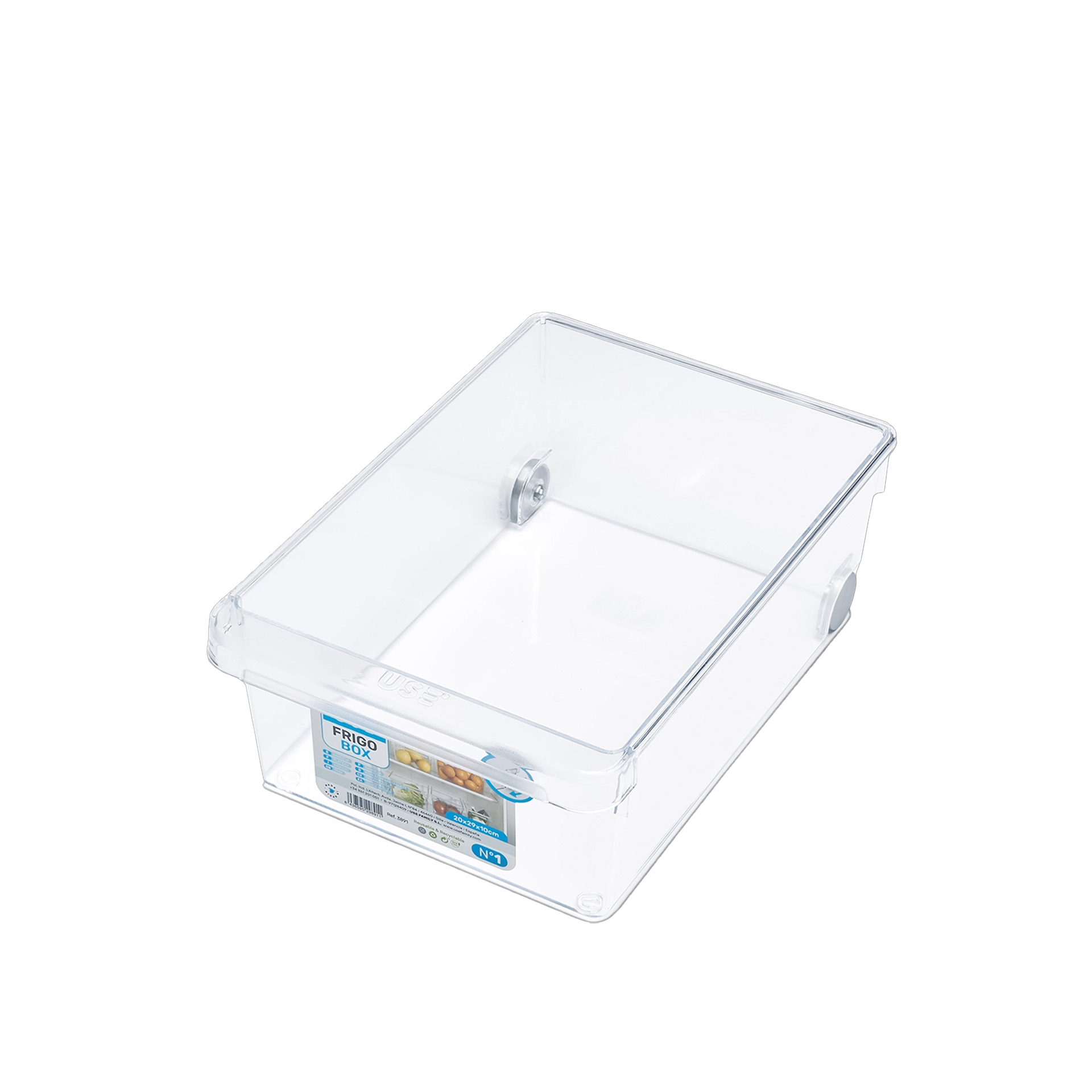 Caixa Organizadora Nevera Frigo Box Transparente