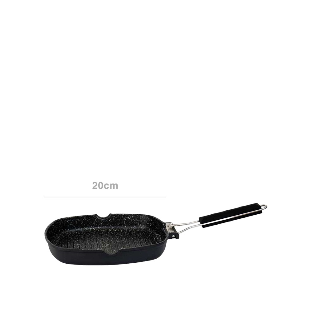Grelhador Antiaderente Diet Cook 20X20cm