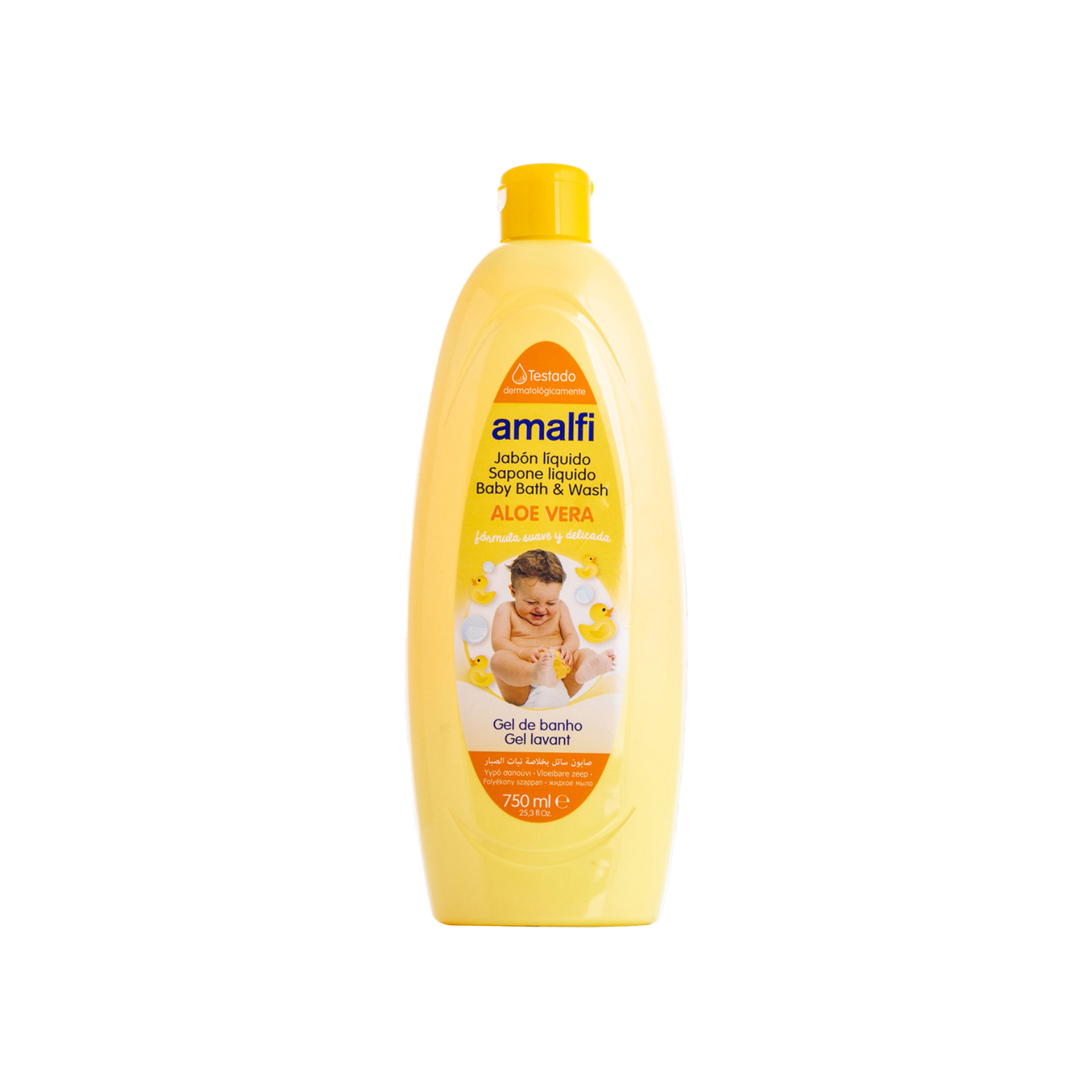 Gel Banho Amalfi Infantil Aloe Vera 750ml