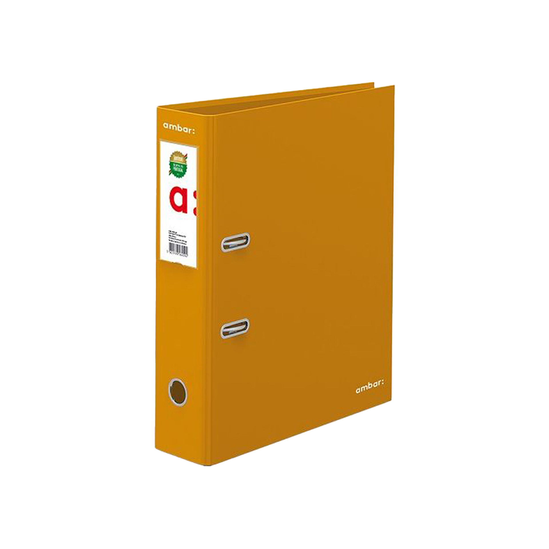Pasta Arquivo L/L Ambar Lisa A4 Amarelo