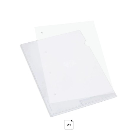 Bolsa Arquivo Ambar Polipro A4 Transparente - Image product