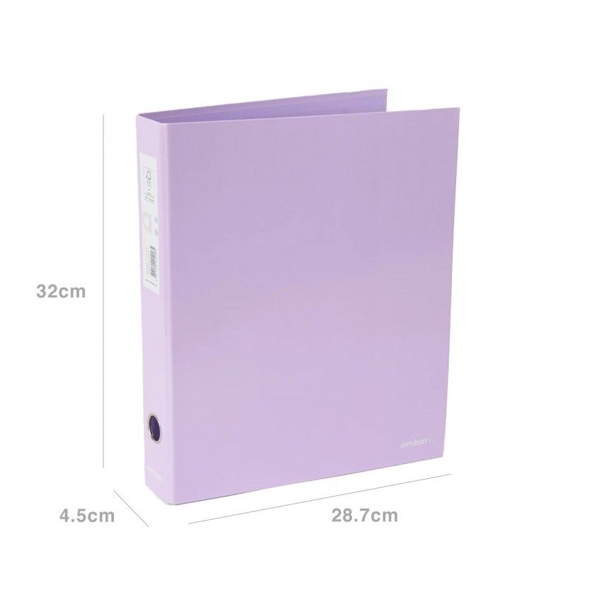 Pasta Arquivo L/E Ambar ClassroomMates A4 Pastel Roxo Pasta Arquivo L/E Ambar ClassroomMates A4 Pastel Roxo