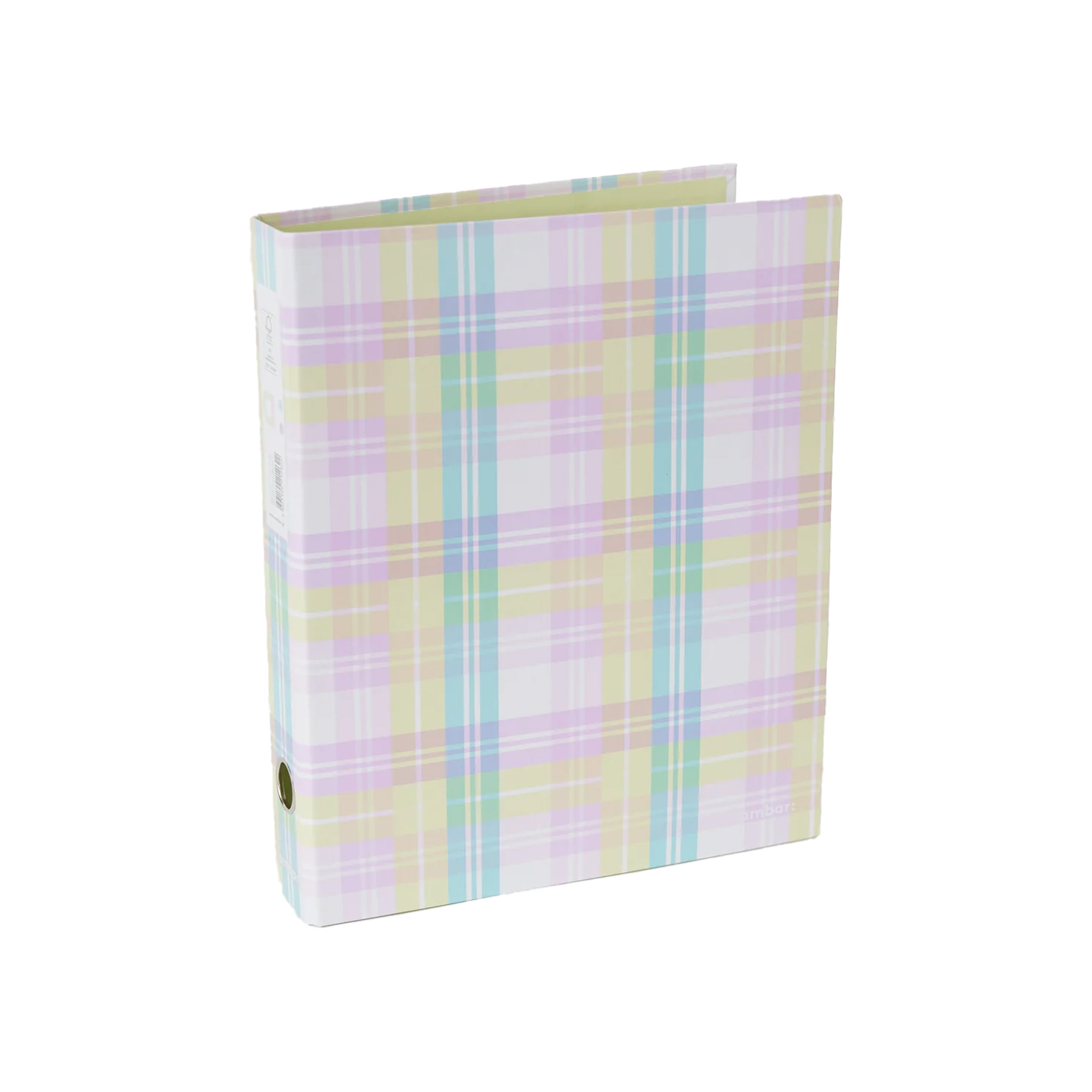 Pasta Arquivo L/E Ambar ClassroomMates A4 Pastel Xadrez