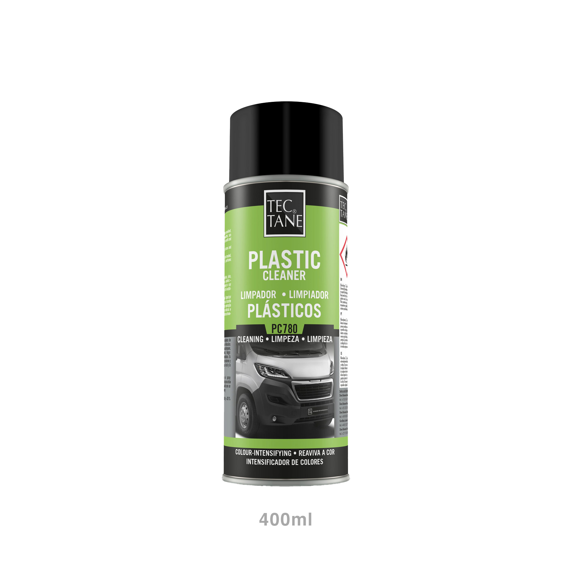 Spray Limpeza Restaurador Plásticos 400ml