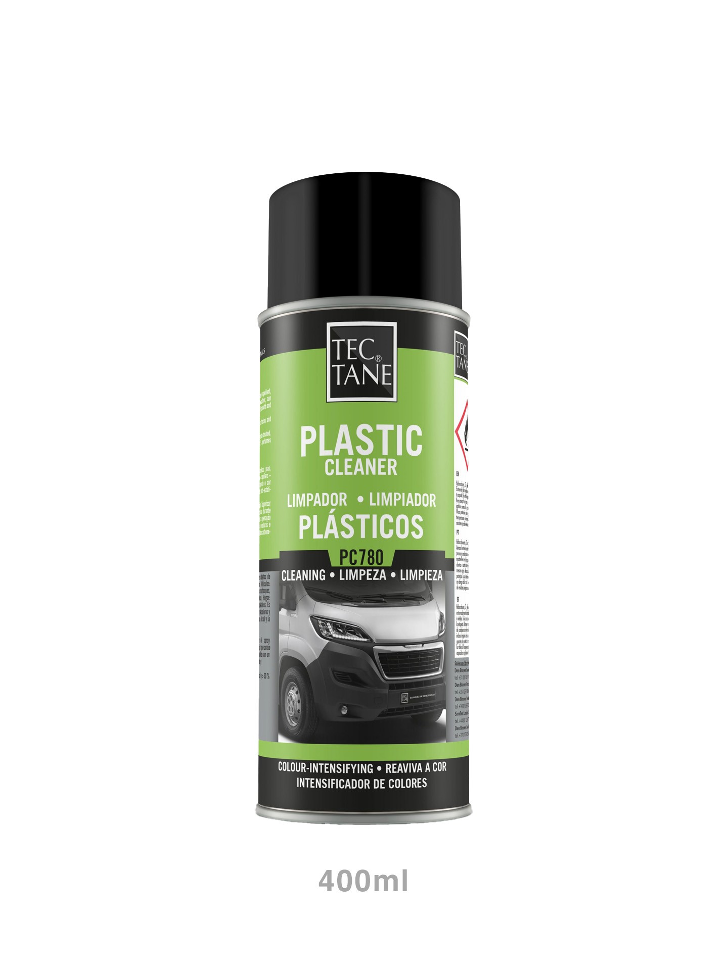Spray Limpeza Restaurador Plásticos 400ml