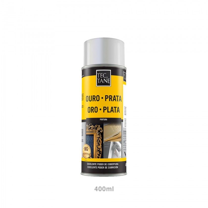 Spray Pintura Efeito Prateado AG230 400ml Spray Pintura Efeito Prateado AG230 400ml