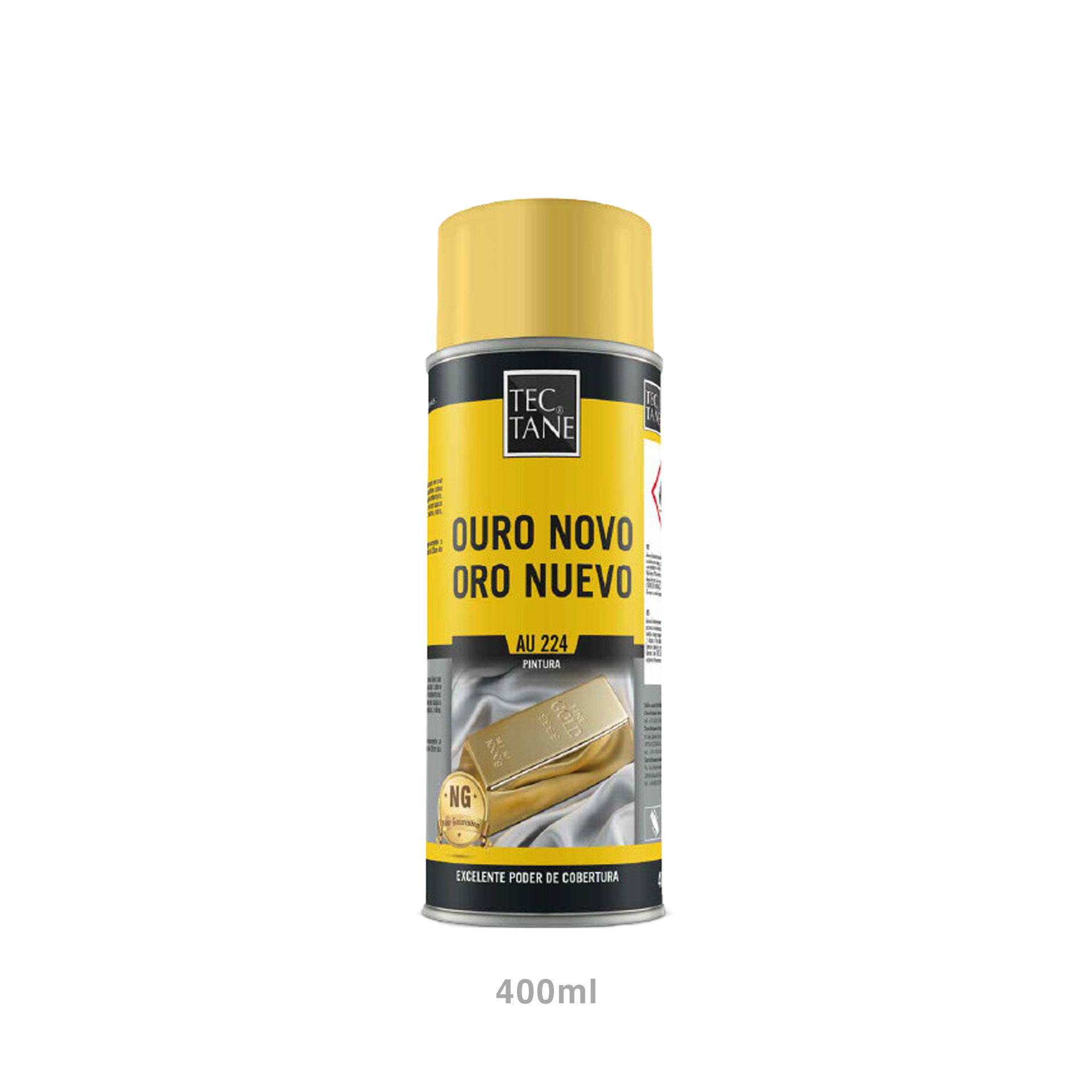 Spray Pintura Efeito Ouro Novo AU224 400ml