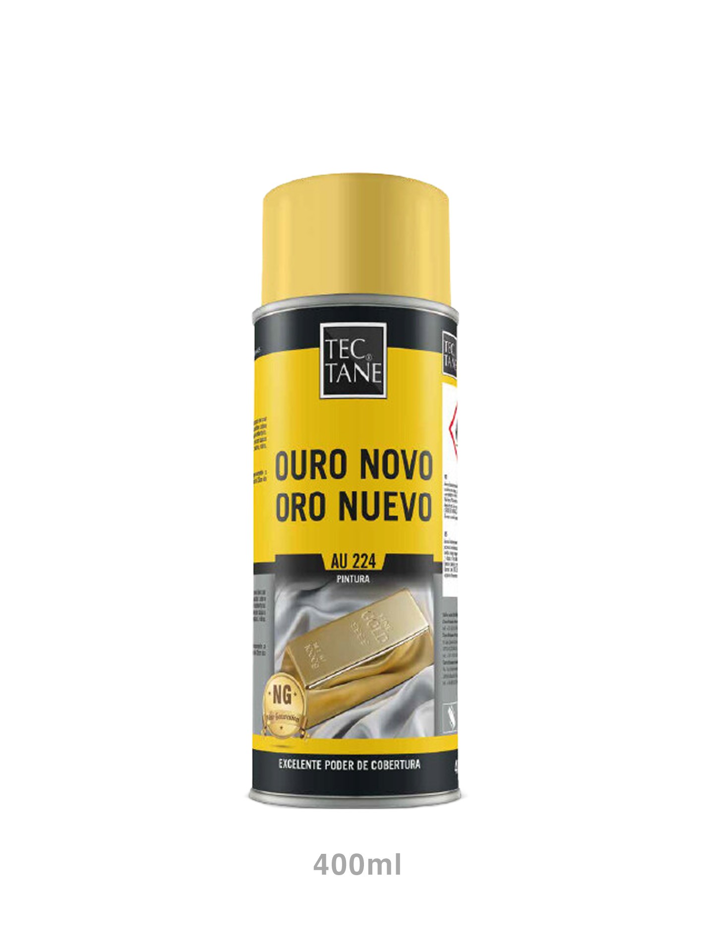 Spray Pintura Efeito Ouro Novo AU224 400ml