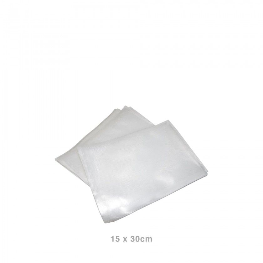 Saco Vácuo Gofrado 90 Mícrons 15X30cm Pack 100 Saco Vácuo Gofrado 90 Mícrons 15X30cm Pack 100