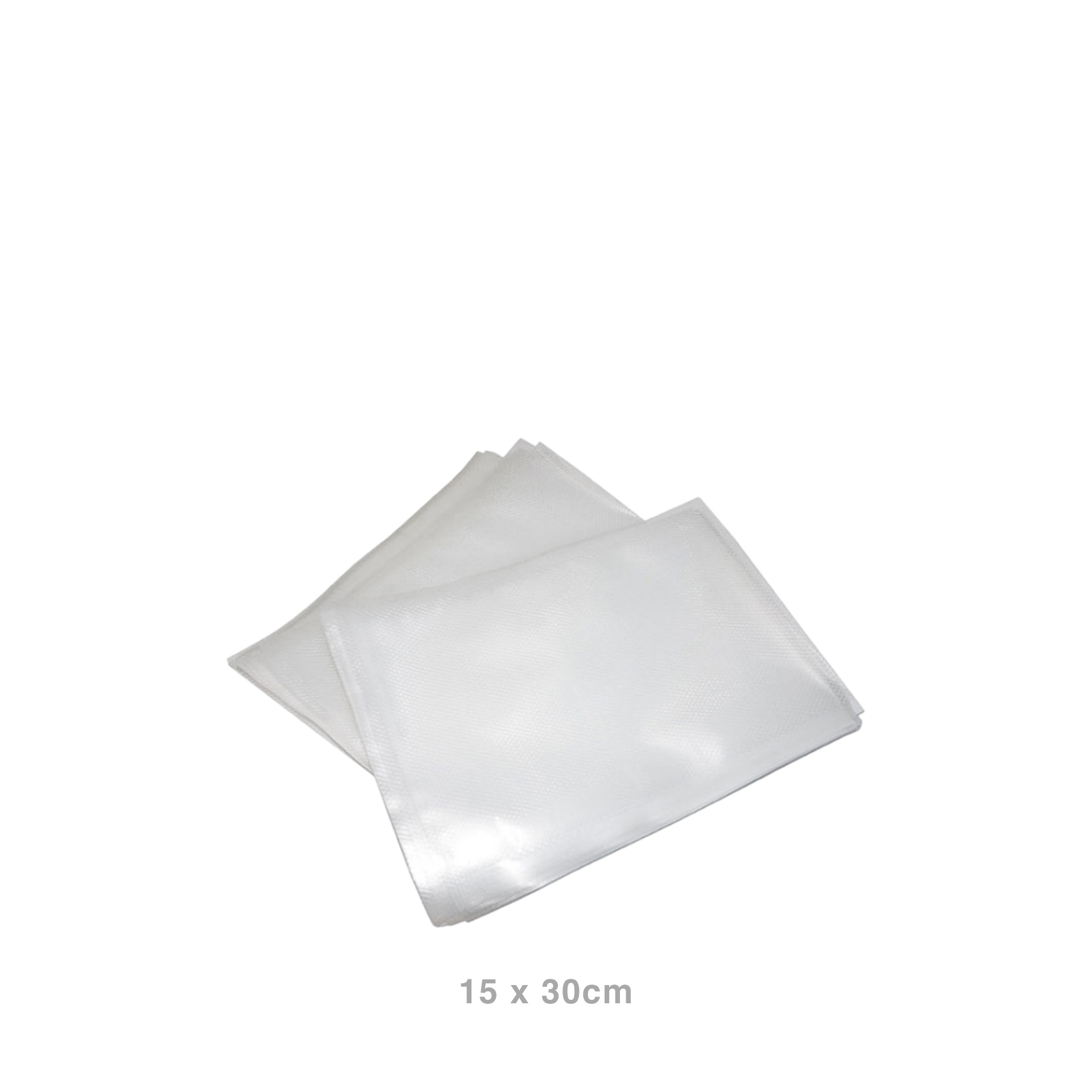 Saco Vácuo Gofrado 90 Mícrons 15X30cm Pack 100