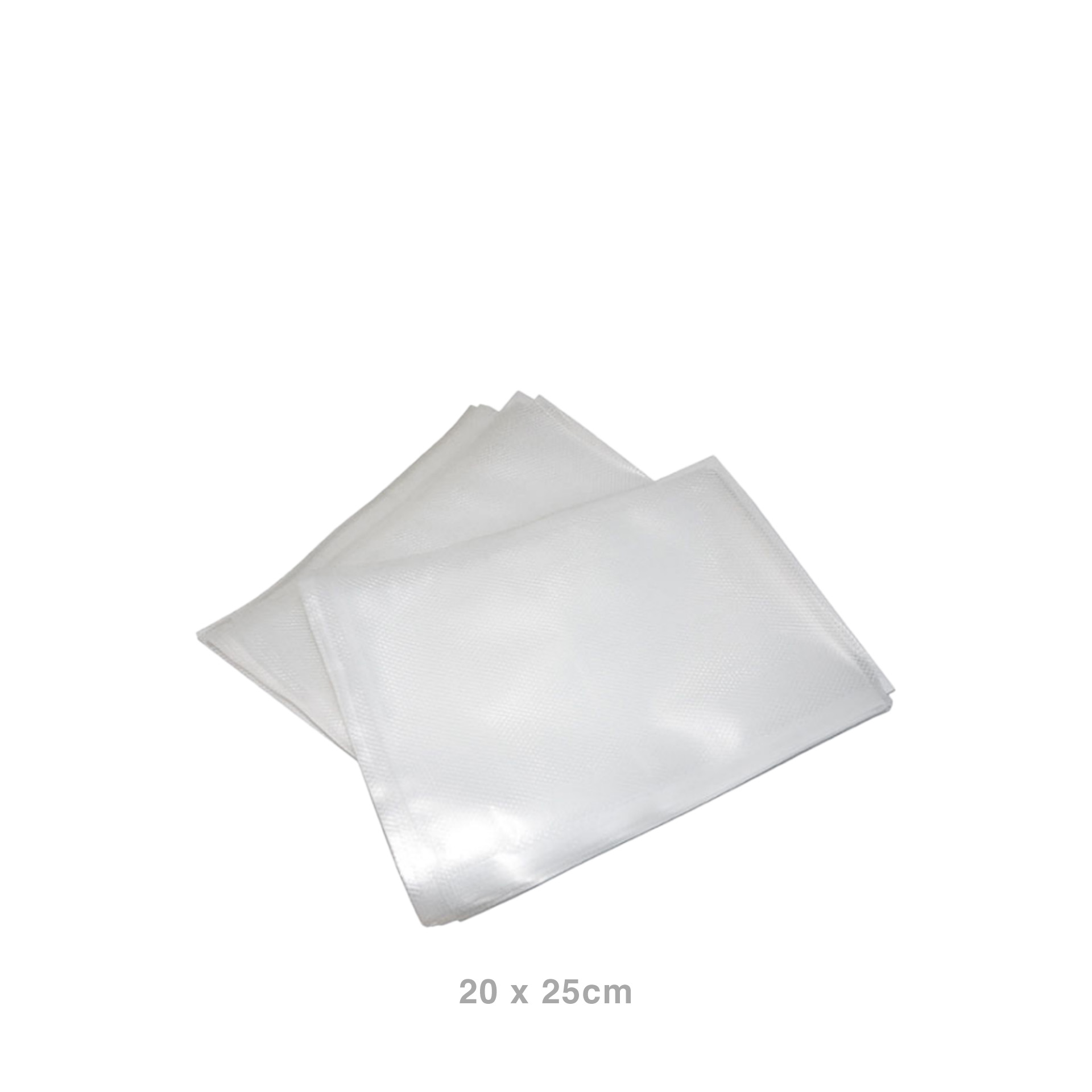 Saco Vácuo Gofrado 90 Mícrons 20X25cm Pack 100