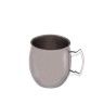 Caneca Cerveja Inox Liso Redondo 550ml 8.5X10cm Caneca Cerveja Inox Liso Redondo 550ml 8.5X10cm