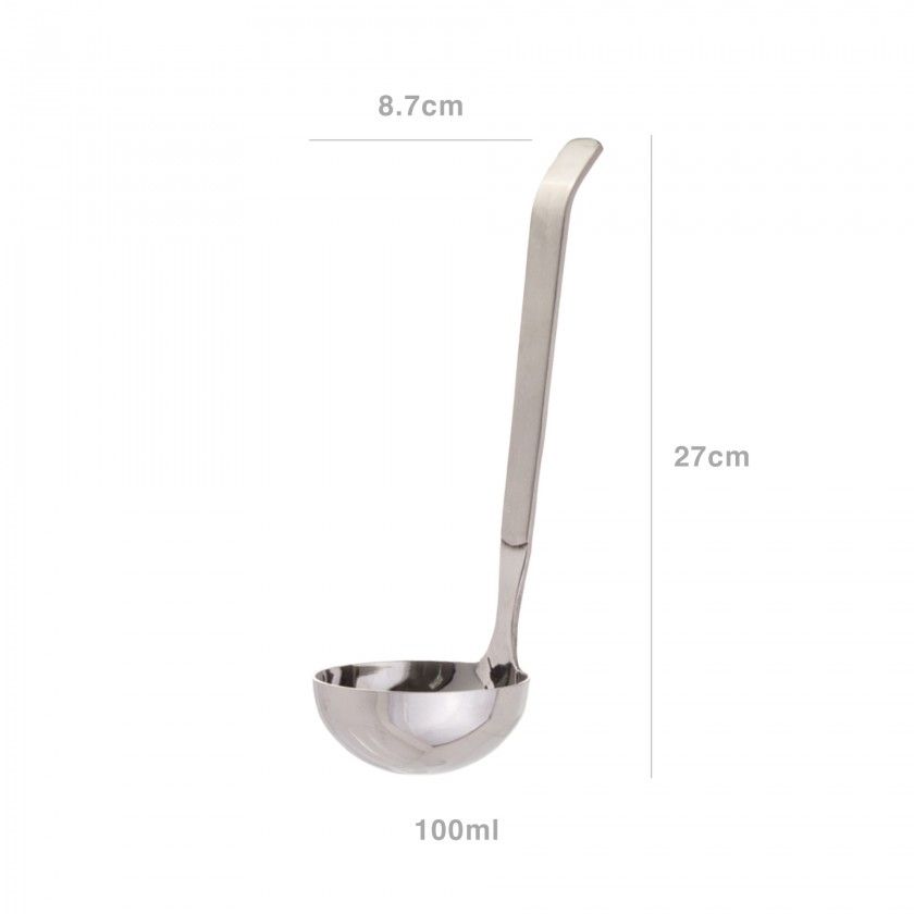 Concha Inox Redonda 100ml 8.7X27cm Concha Inox Redonda 100ml 8.7X27cm