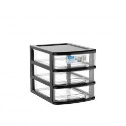 Caixa Organizadora Bianca A4 3 Gavetas 35X26X28cm