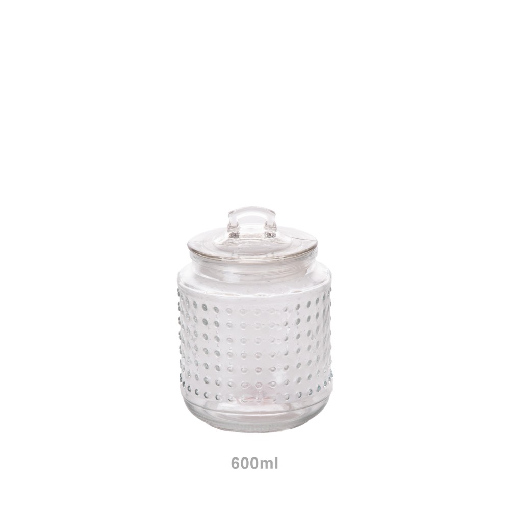 Frasco Hermético Zurique com Tampa 600ml