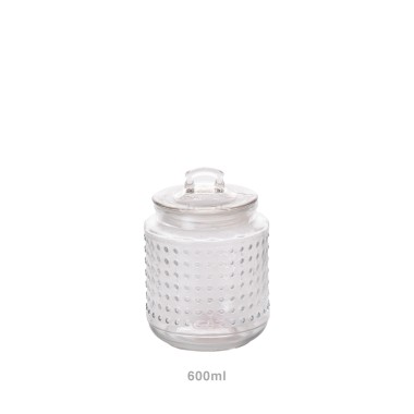 Frasco Hermético Zurique com Tampa 600ml