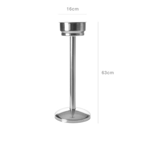 Suporte Inox para Balde Gelo 16X63cm - Image product