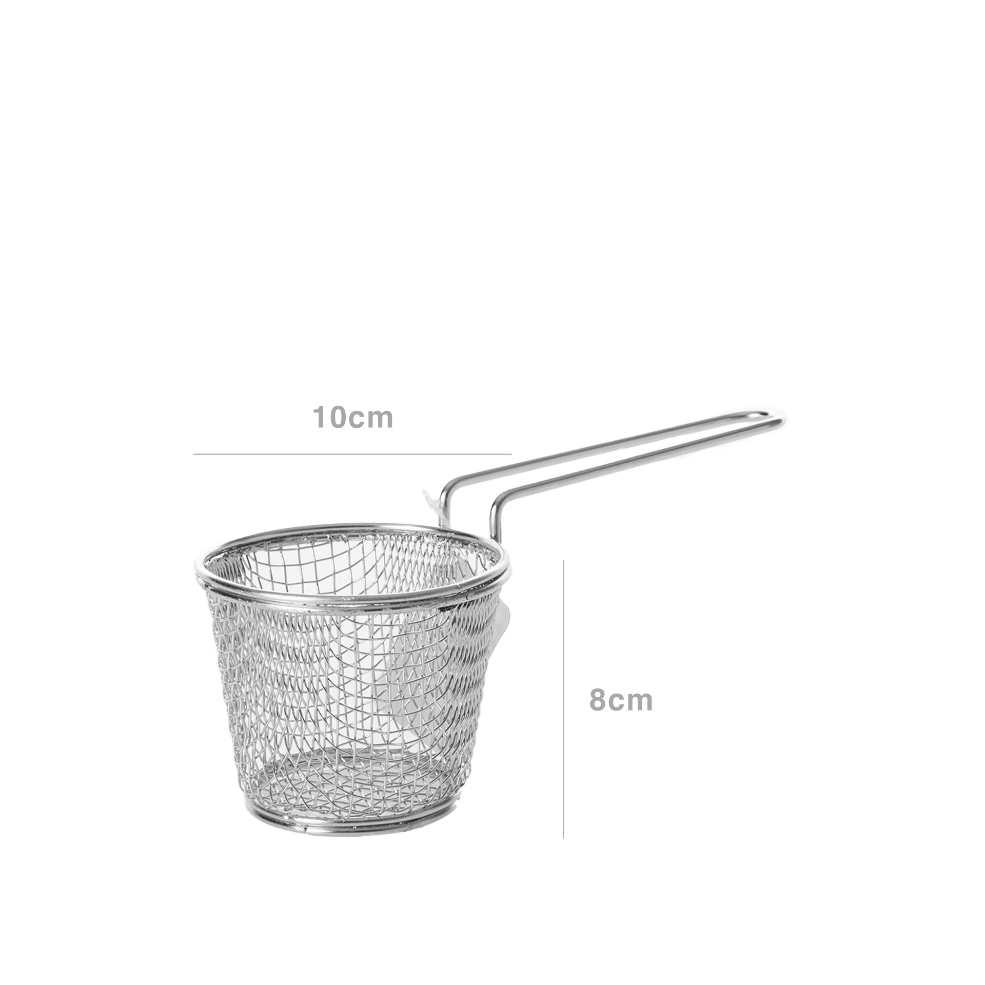 Cesto Rede Servir Redondo 10X8cm