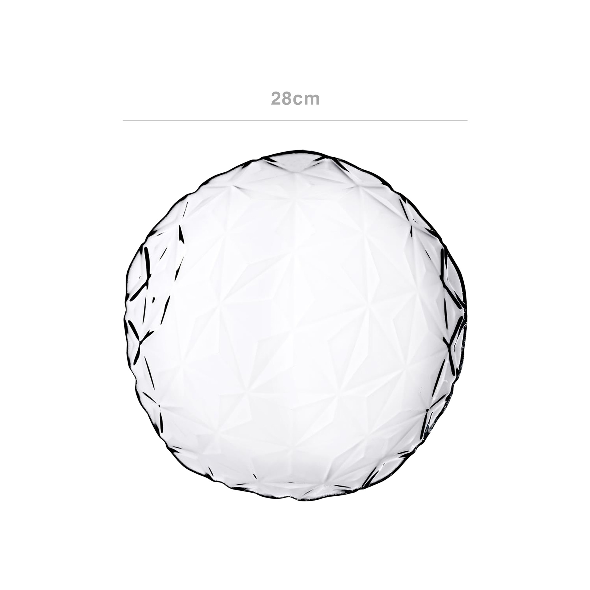 Prato Bolo Estrella 28cm Pack 6
