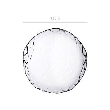 Prato Bolo Estrella 28cm Pack 6